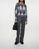 Moncler Tröja Wool & Mohair Jumper Svart XS