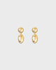 LIÉ STUDIO Earrings The Klara Guld ONESIZE