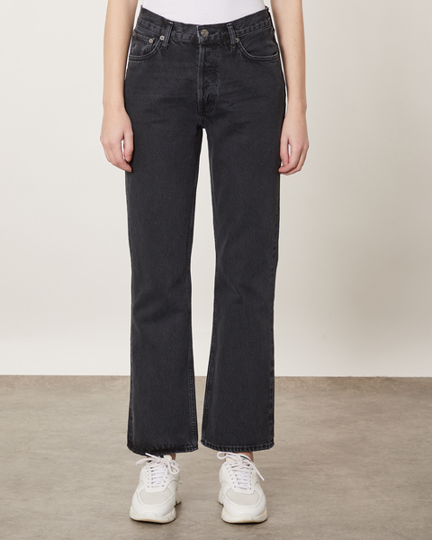 Jeans Relaxed Boot In Percolate Svart 1
