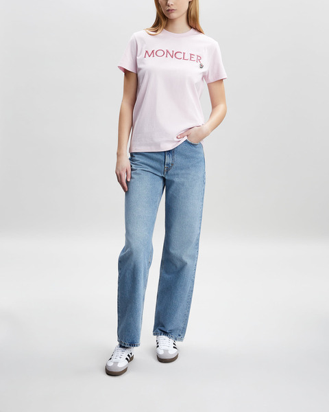 T-Shirt Maglia Maniche Corte Light pink 2