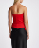 Dagmar Top Sculpted Tube Red 38