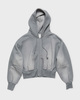 Acne Studios Tröja Hooded Zipper Grå S