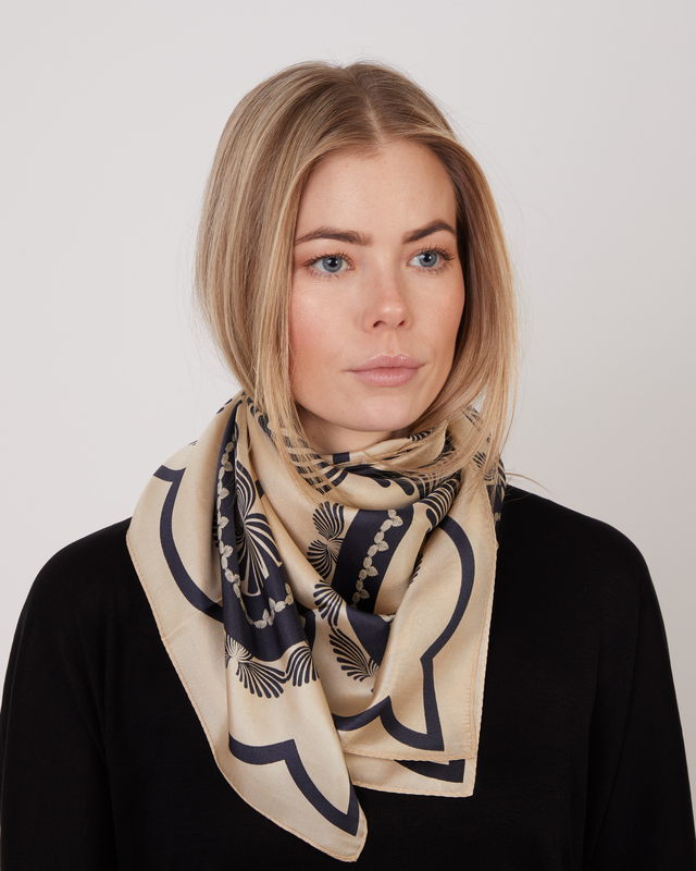 By Malene Birger Silk Scarf Paradiso Multicolor ONESIZE