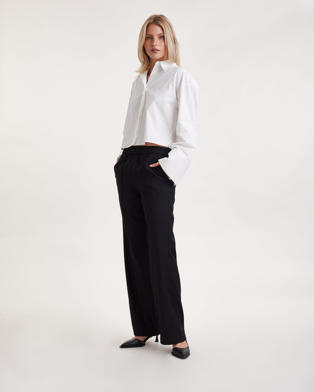 Wakakuu Icons Shirt Aliya Cropped White L