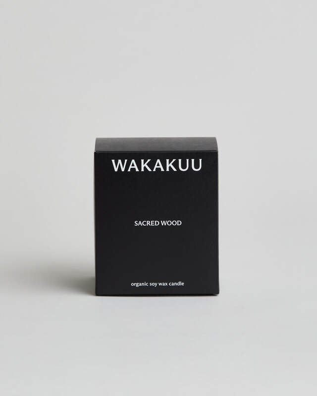 Wakakuu Candle Rosewood & Velvet Svart ONESIZE