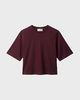 Wakakuu Icons T-shirt Padded Shoulder Burgundy S