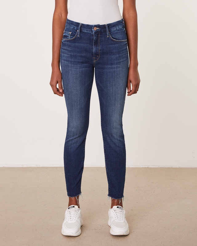 Mother Jeans The Looker Fray Denim 29