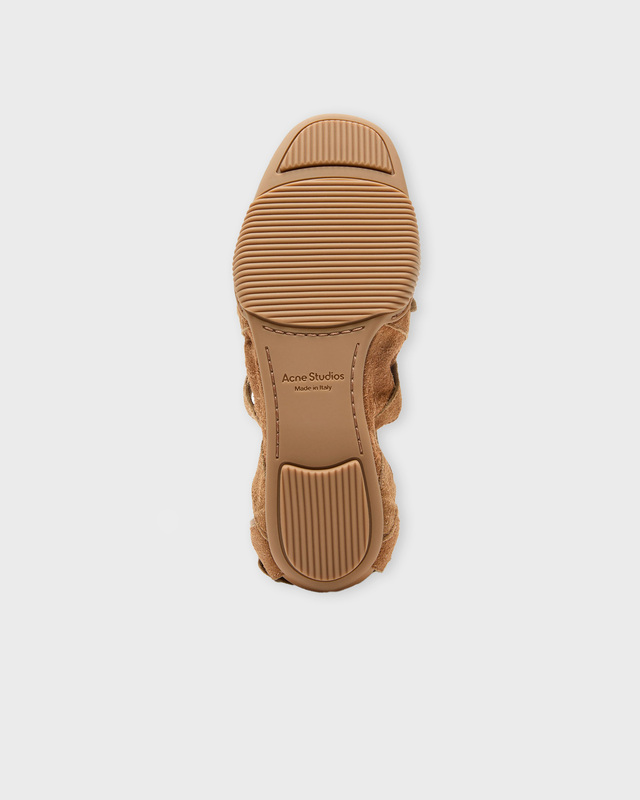 Acne Studios Skor Lace-Up Nubuck Sand EUR 37