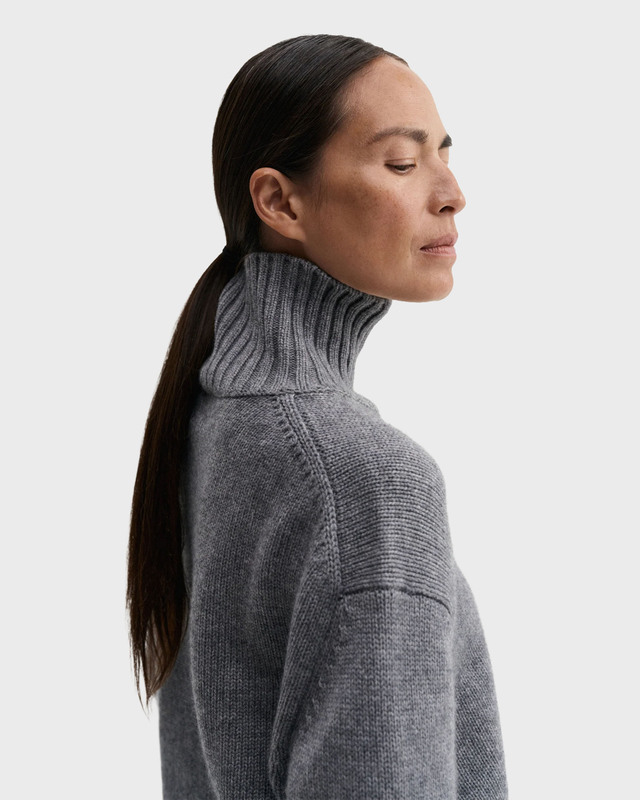 Almada Sweater Nola Turtleneck Grey M