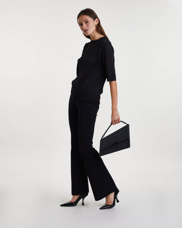 Wakakuu Icons Topp Sienna Knit Lurex Svart XL