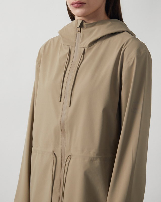 Rains Jacket Suva Hardshell String W Beige M