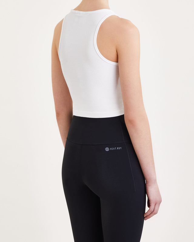 Adidas Top Tank Rib Vit M