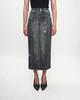 Acne Studios Skirt Denim Print Vintage black S