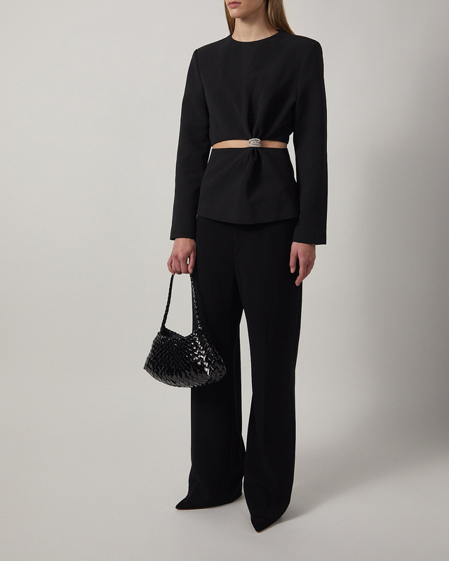 Malina Top Sutton Cut Out Black 42