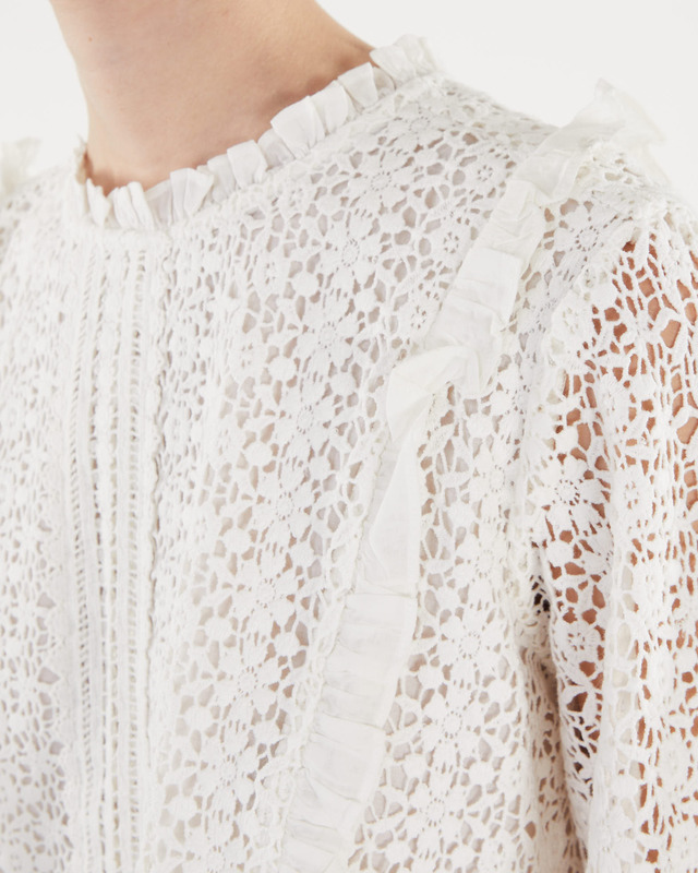 Skall Studio Phoebe Blouse Offwhite 40