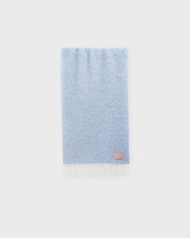 Filippa K Halsduk Boucle Colour Block  Ljusblå ONESIZE