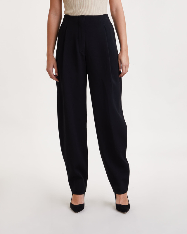 Proenza Schouler Byxor Wool Twill  Svart US 6 (EUR 38)