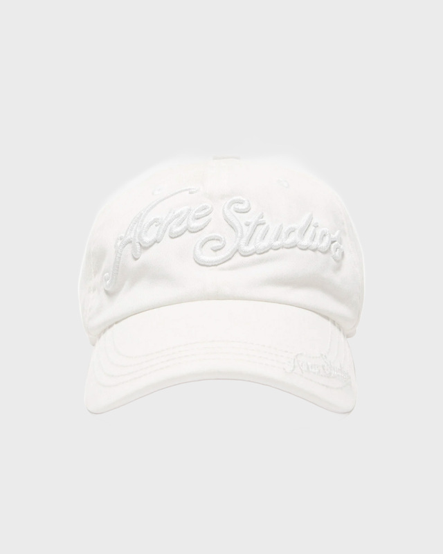 Acne Studios Cap 3D Logo White ONESIZE