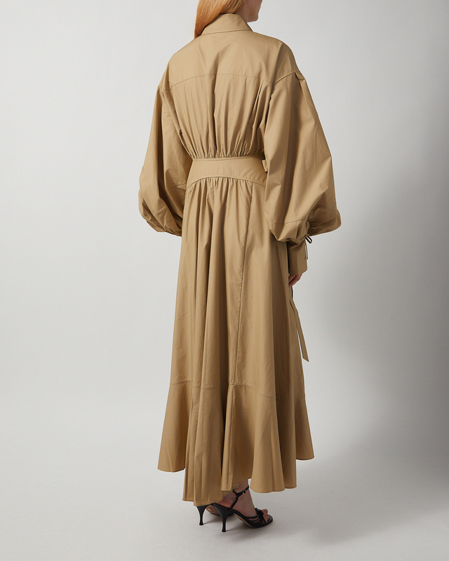 Zimmermann Klänning Rebellion Poplin Midi  Oliv 1 (S-M)