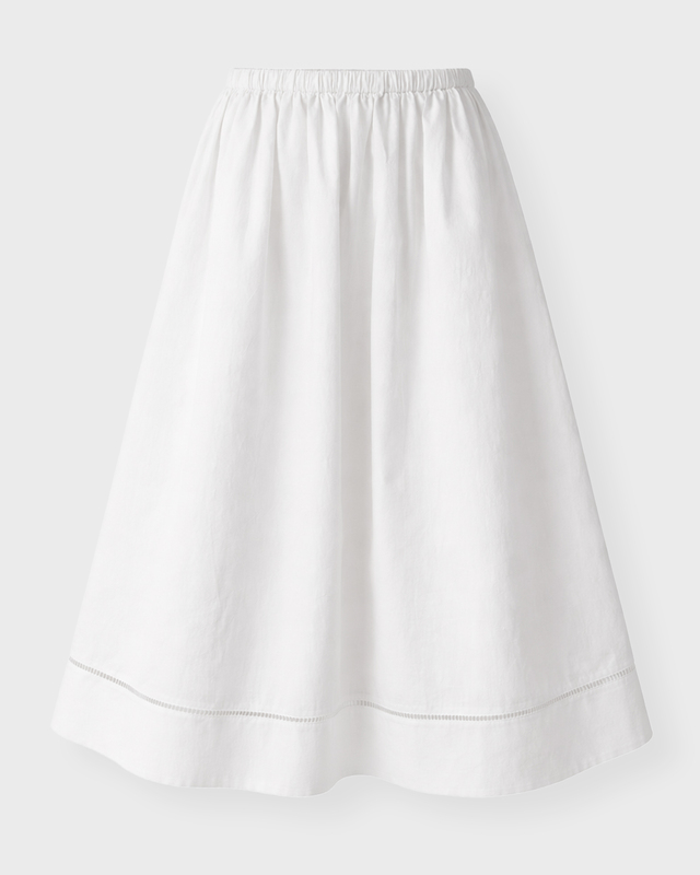 Wakakuu Icons Skirt Sandy Cotton White M