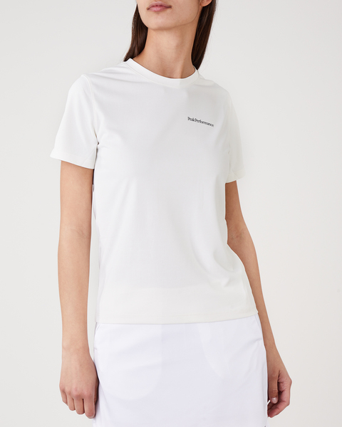Topp W Alum Light Short-Sleeve Vit/beige 1