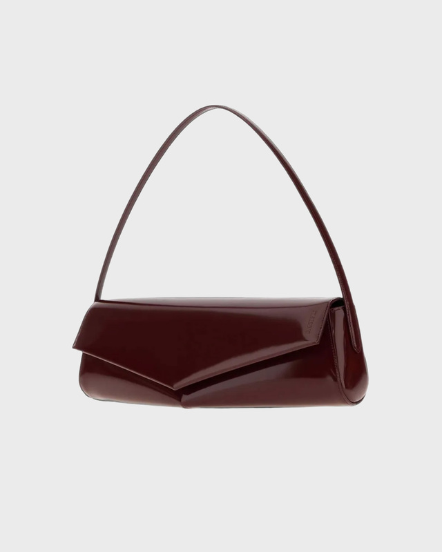 Jil Sander Skuldertaske Kante Flap Shoulder Kastanjebrun ONESIZE