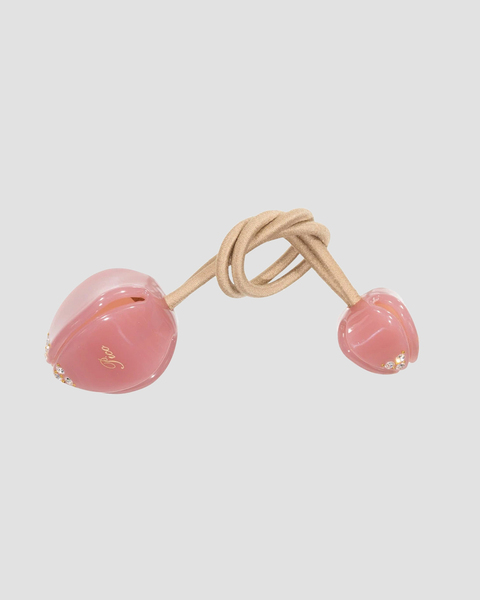 Hårsnodd Tulip Elastic Rosa 1