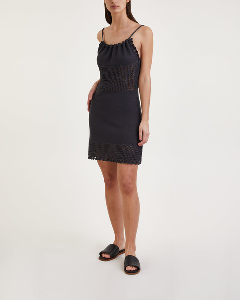 Klänning Egypt Halter Short  Grå 2