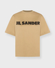 Jil Sander T-Shirt Logo Beige XS