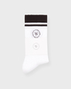 Sporty & Rich Socks SRHWC  Vit/brun ONESIZE