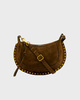 Isabel Marant Väska Oskan Moon Suede Brons ONESIZE