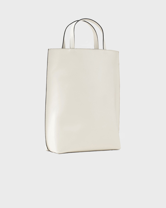 Ganni Väska Banner Medium Tote Strap Egret ONESIZE