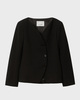 Dagmar Smokingjakke Curved Front Black 42