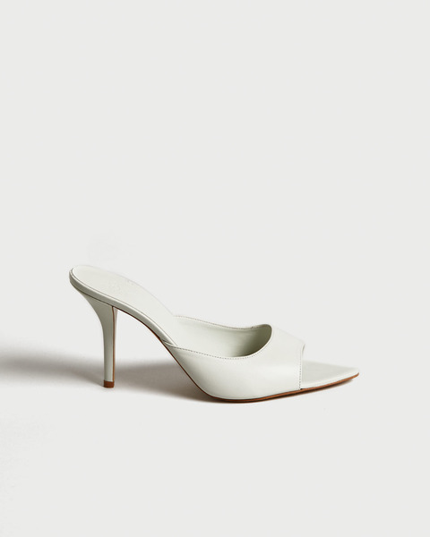 Mules Pointed Toe Shell 1