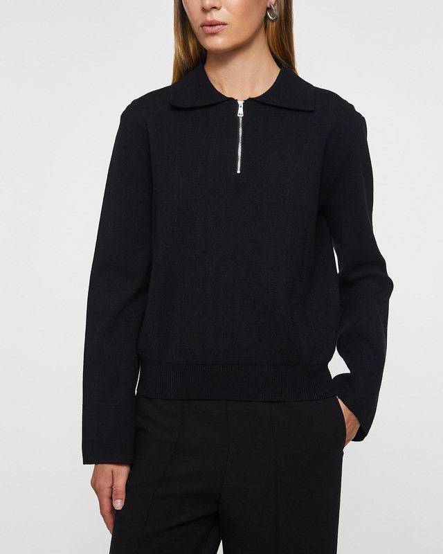 Wakakuu Icons Tröja Nantes Polo Knit Svart L