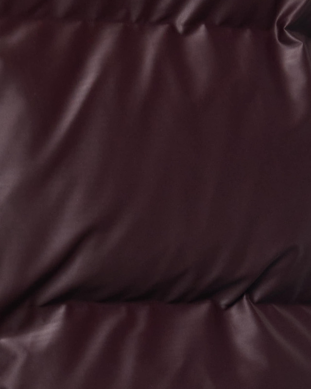 Rains Jacka Alta Vision Short Puffer Vinröd S