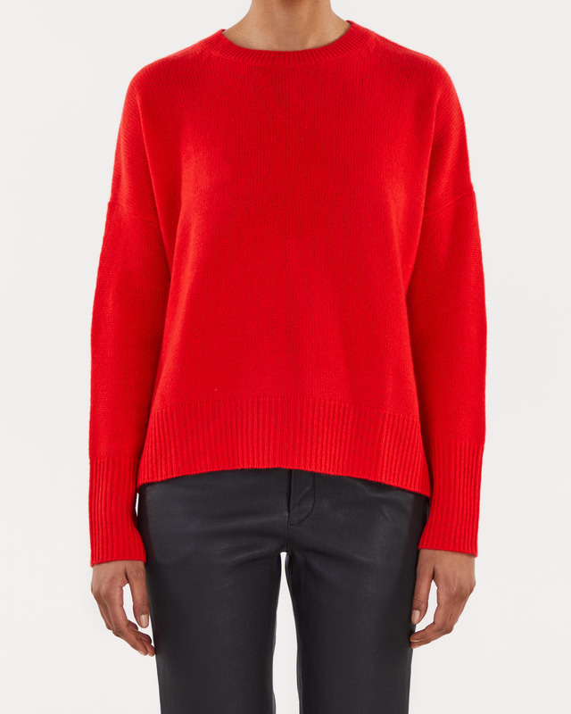 Lisa Yang Sweater Mila Röd 2 (M-L)