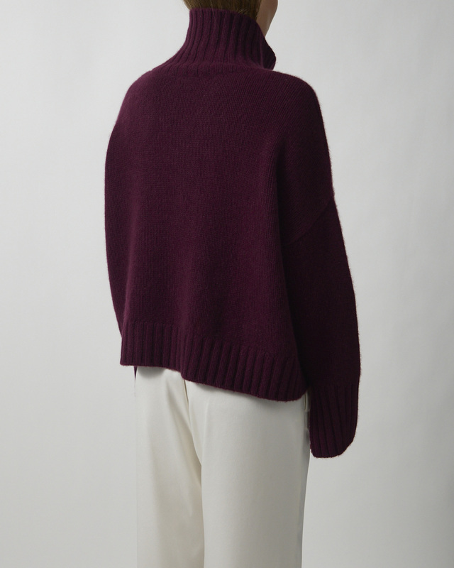 Soft Goat Pologenser Girlfriend Bordeaux XS