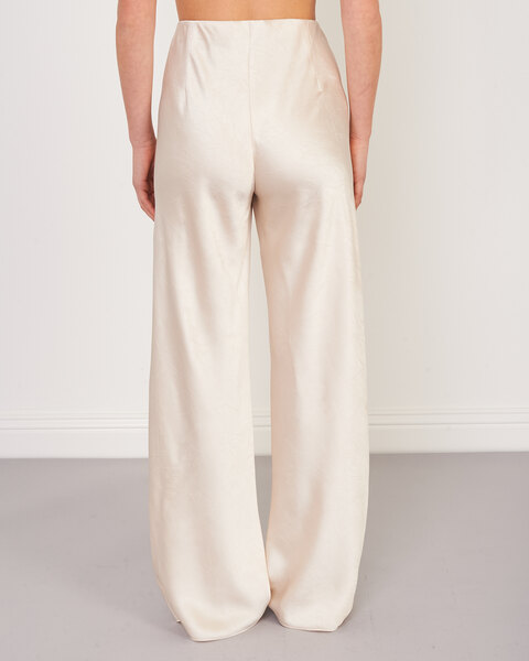 SATIN BIAS PANT Bone 2