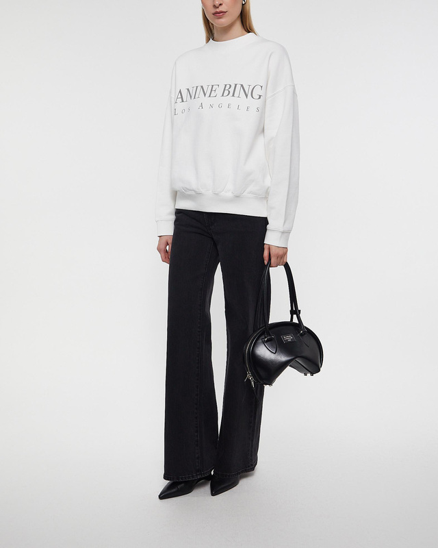 ANINE BING Tröja Jaci Los Angeles Ivory XS