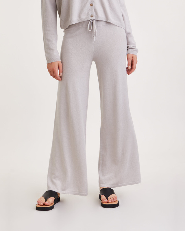 LISA YANG Trousers Sofi Cashmere Stone 0 (XS-S)