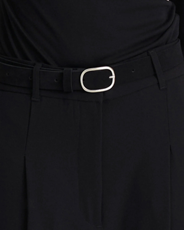 Stylein Bälte Venosa Suede Svart ONESIZE