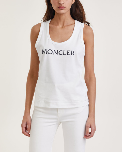 Tank Top Logo Sleeveless Natural 1