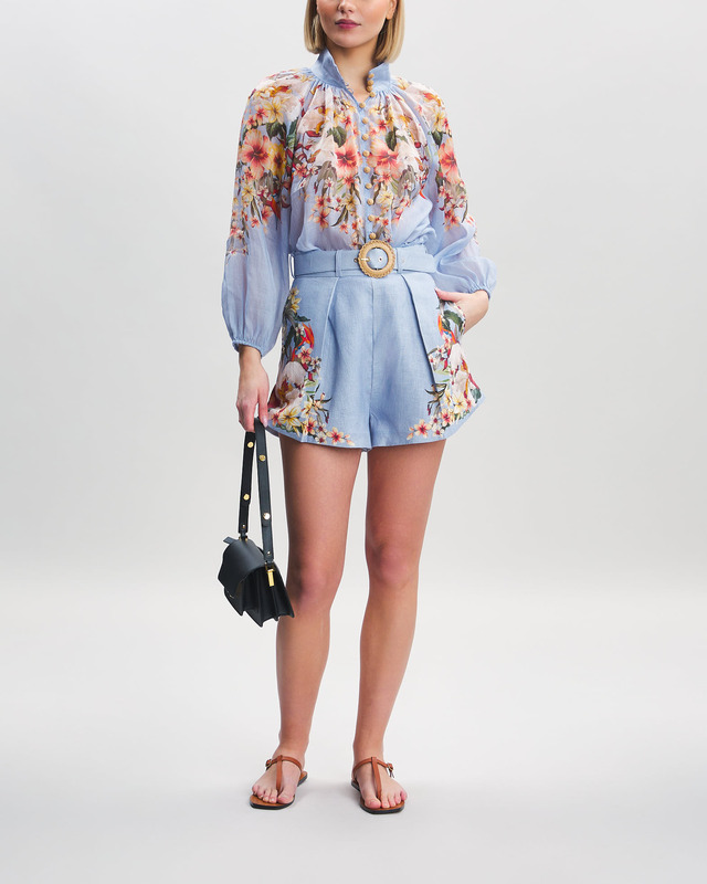 Zimmermann Blus Lexi Billow Blå 2 (M-L)
