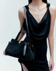 YUZEFI Bag Gyoza Suede Black Black ONESIZE