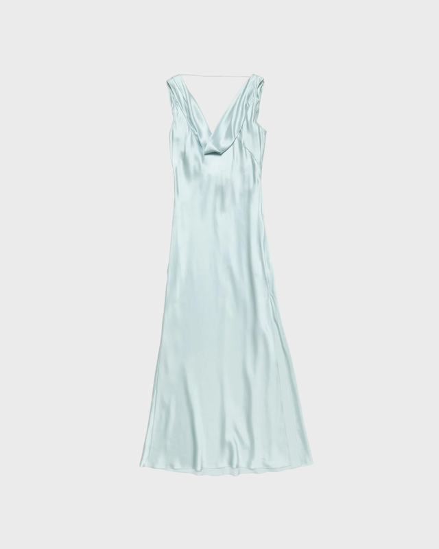 Acne Studios Dress Silk Tunic Light blue 38