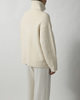Soft Goat Cardigan Double Knit Hvit L