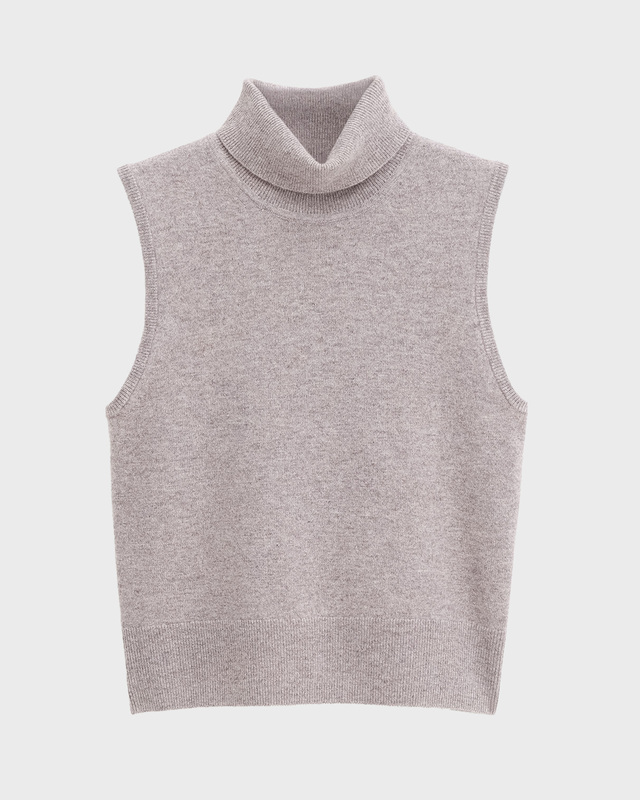 Filippa K Väst Knitted Turtleneck Beige XS