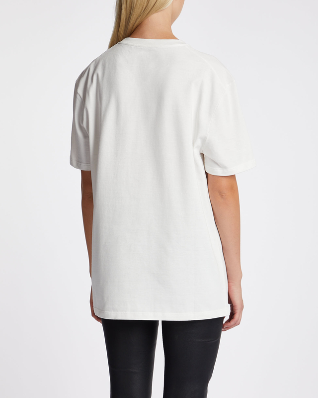Jil Sander Logo T-shirt Unisex Beige XL