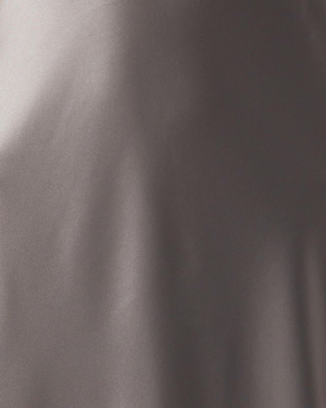 Malina Dress Carolina Flared Sleeve Satin Midi Granit 36